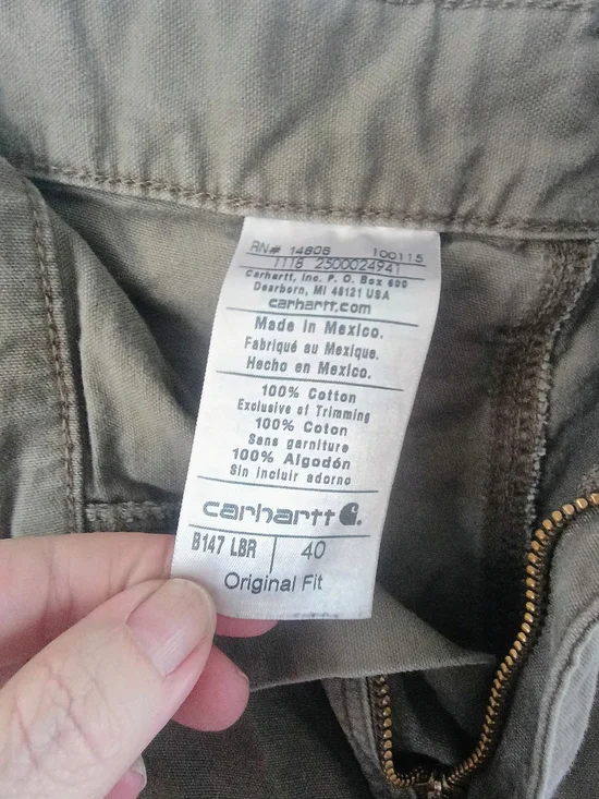 Carhartt Work Shorts Bundle 4 Pair Cargo Utility Size 40 Distressed Lot - Picture 6 of 16